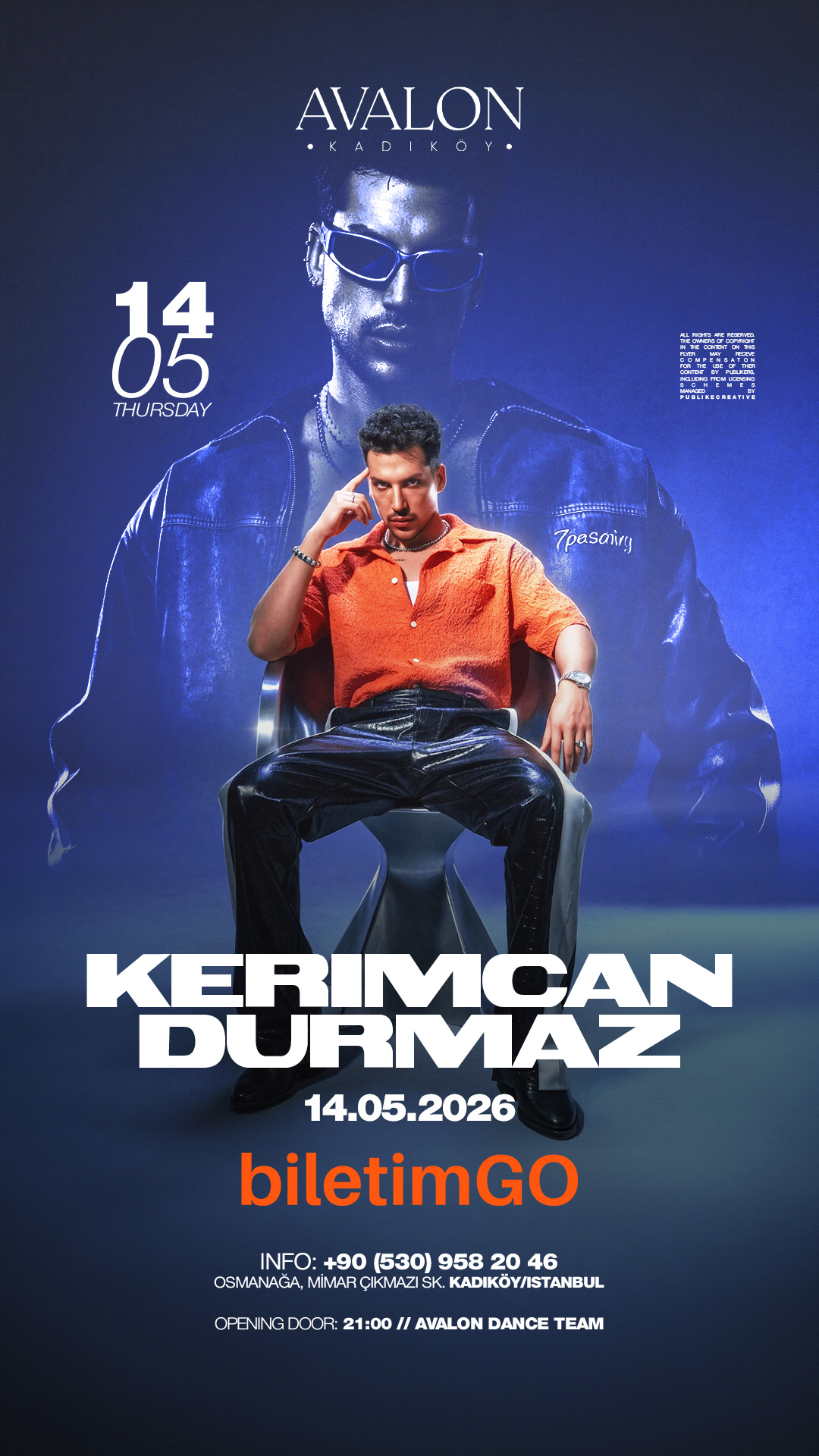 KERİMCAN DURMAZ AVALON KADIKÖY KONSERİ