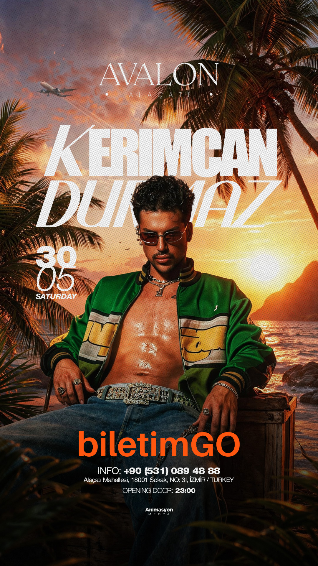 KERİMCAN DURMAZ AVALON ALAÇATI KONSERİ