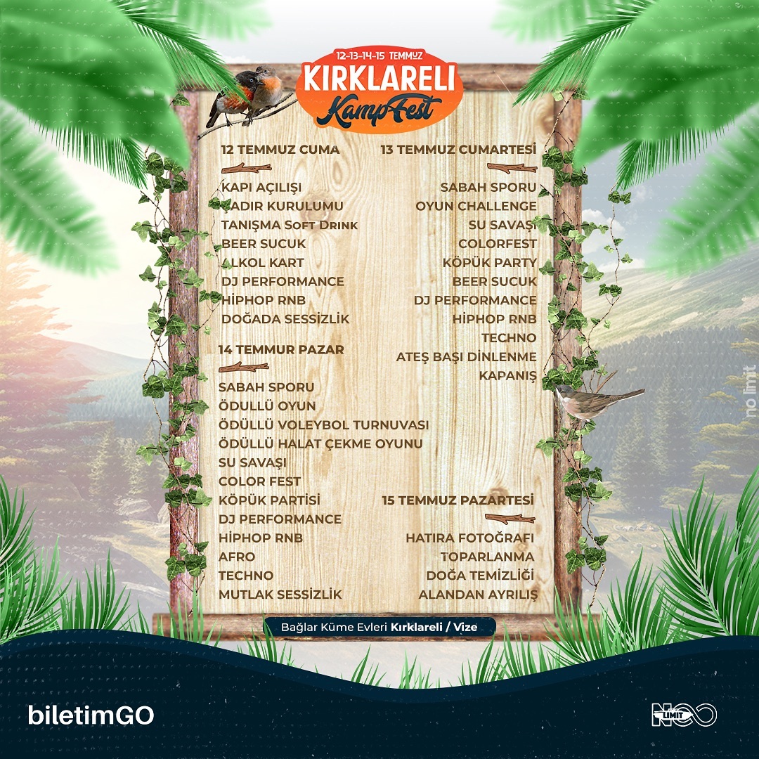 KIRKLARELİ KAMP FEST