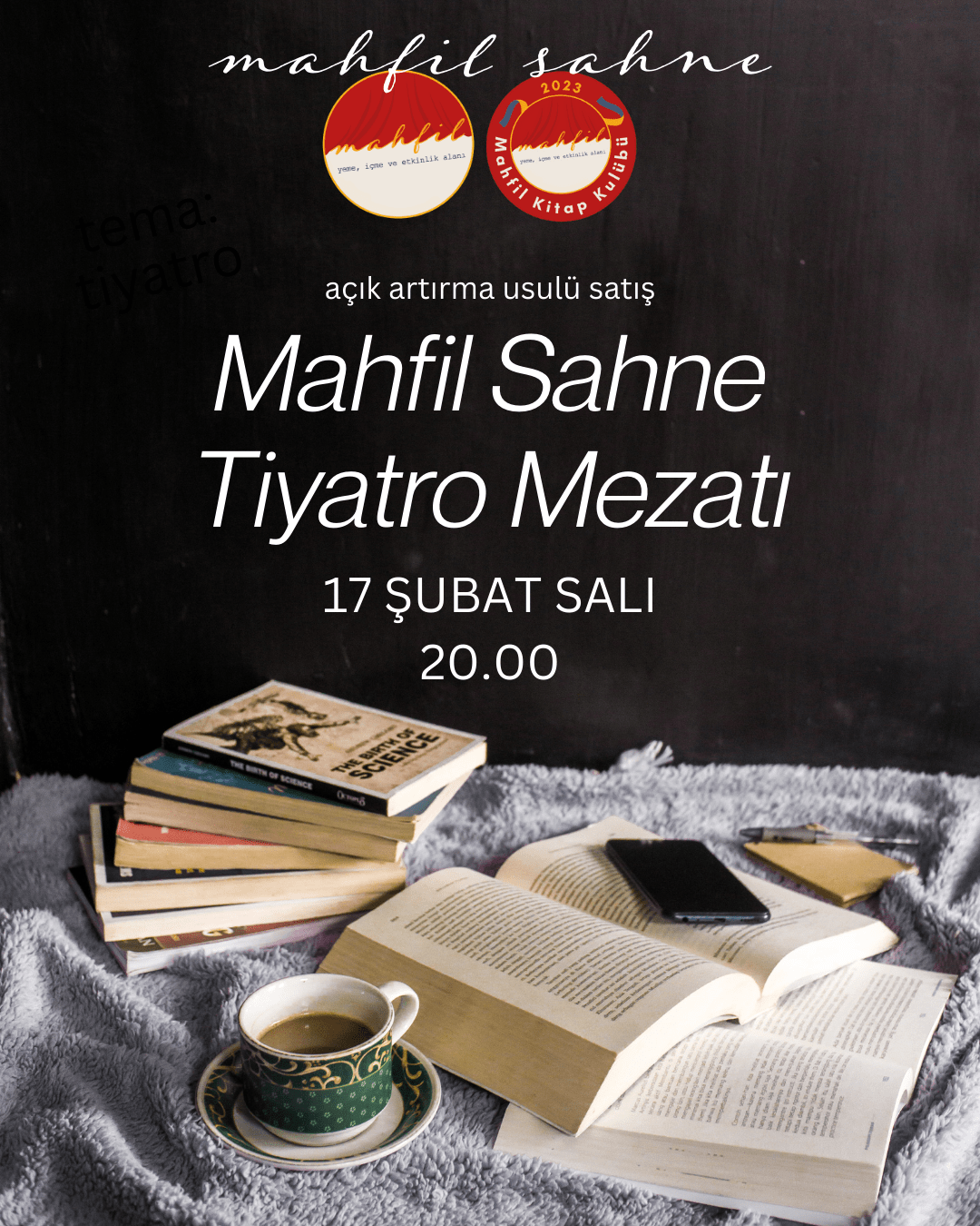 Kitap Mezatı - Tema: Tiyatro