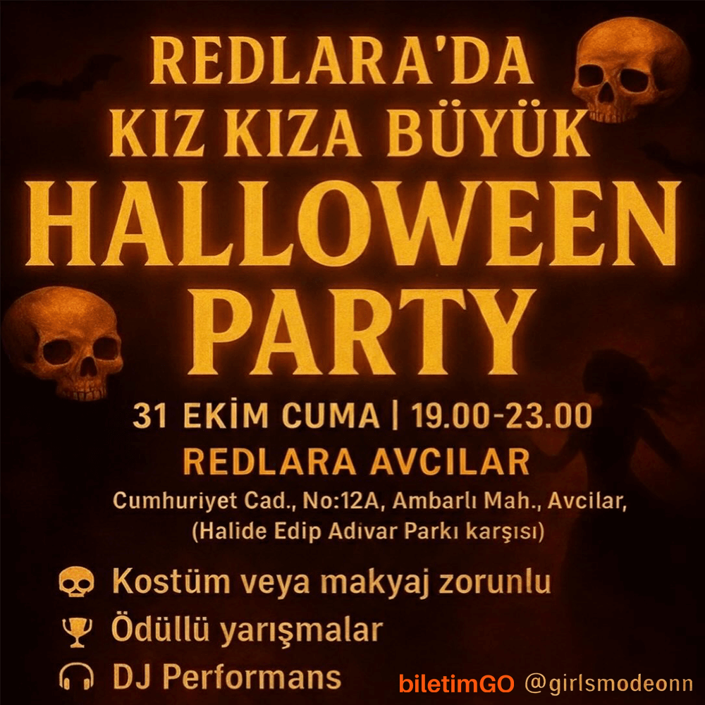 KIZ KIZA BÜYÜK HALLOWEEN PARTY