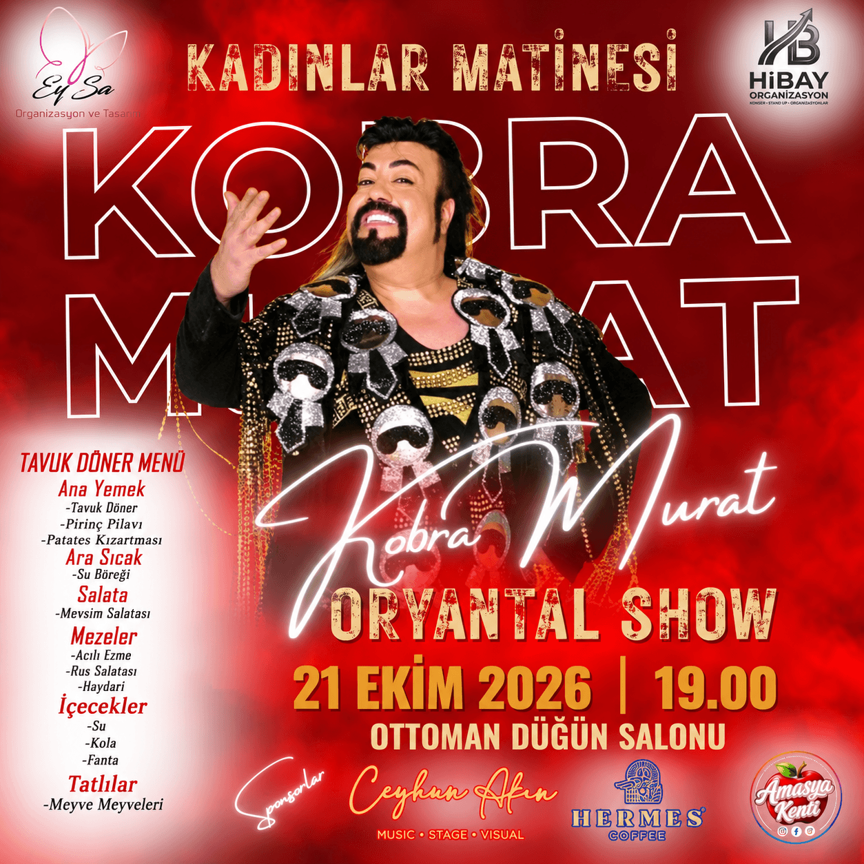 Kobra Murat Kadınlar Matinesi - Amasya