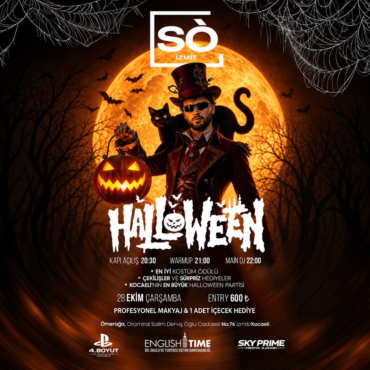 Kocaeli’nin En Büyük Halloween Partisi