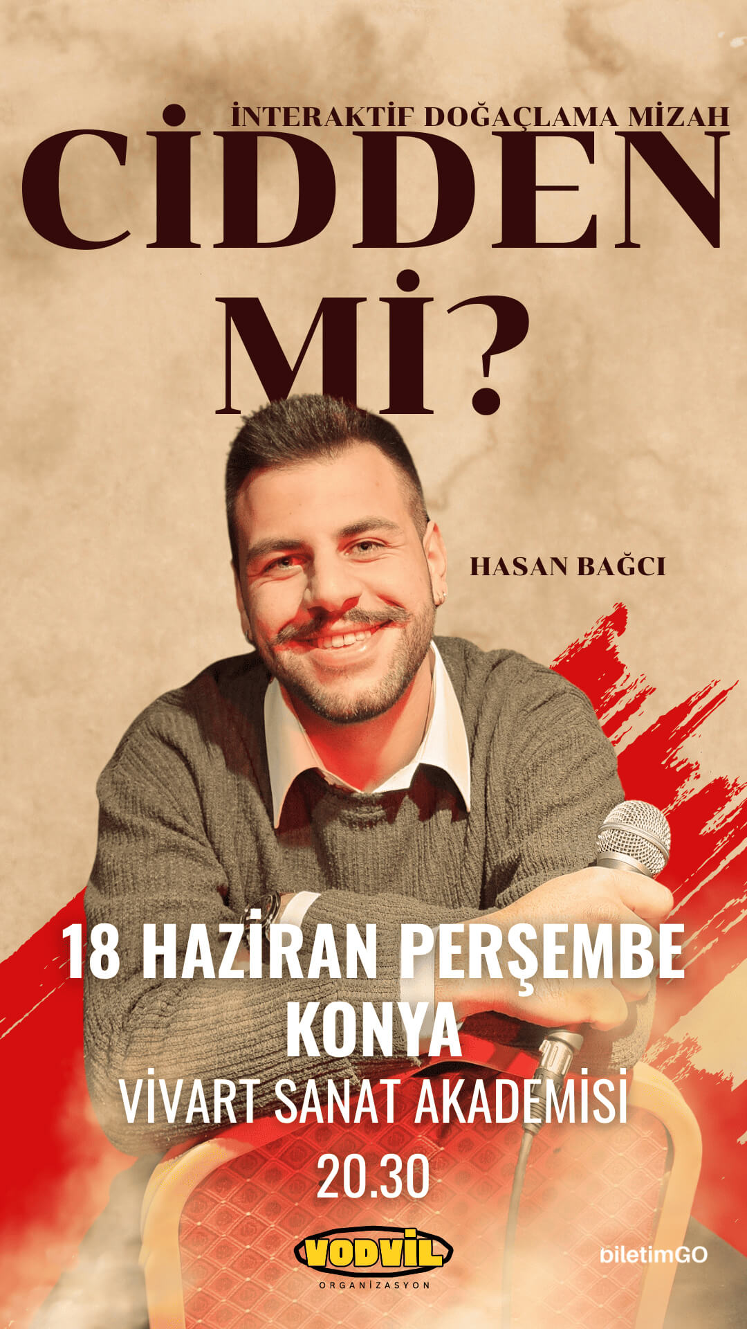KONYA VİVART SANAT AKADEMİSİ - CİDDEN Mİ? - Hasan Bağcı