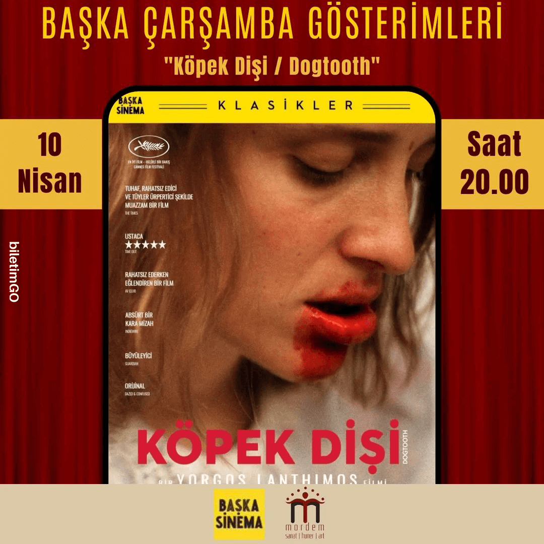 ''Köpek Dişi'' Başka Çarşamba Film Gösterimi