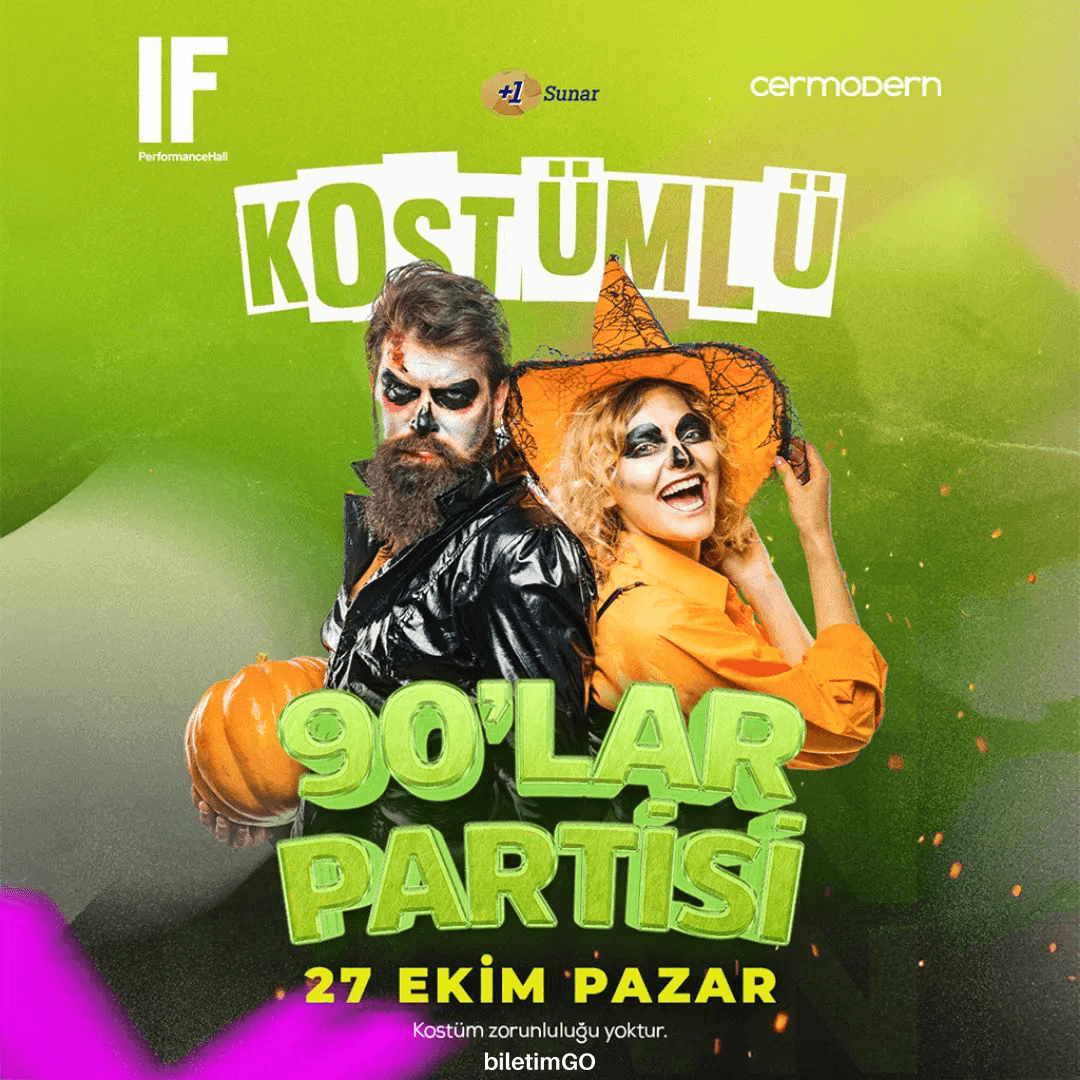 Kostümlü 90'lar Partisi