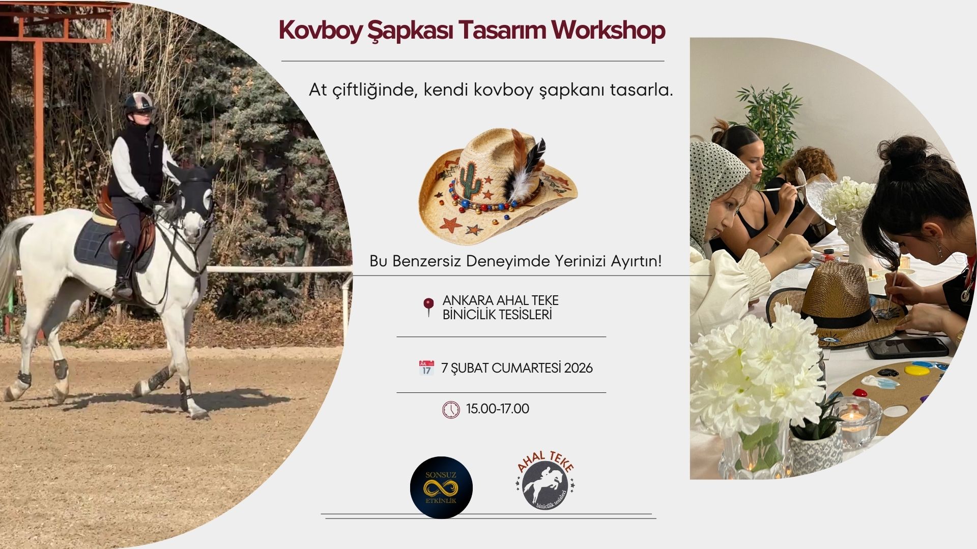 Kovboy Şapkası Tasarım Etkinliği