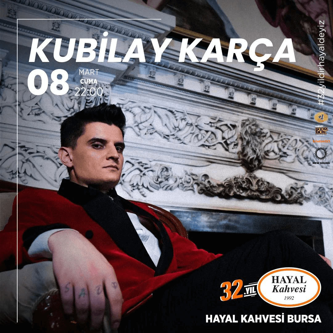 Kubilay Karça Konseri - Hayal Kahvesi Bursa