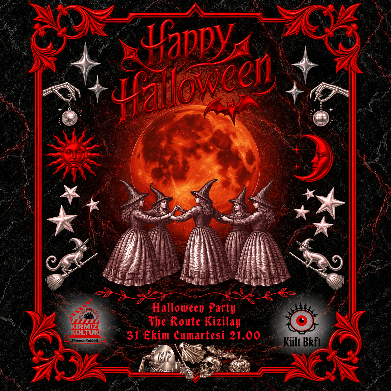 KÜLT & Kırmızı Koltuk Halloween Party