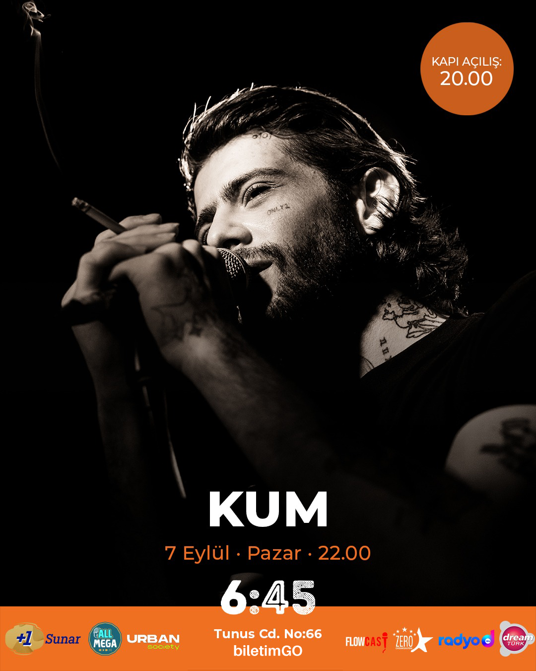 Kum 6:45 KK Ankara Konseri
