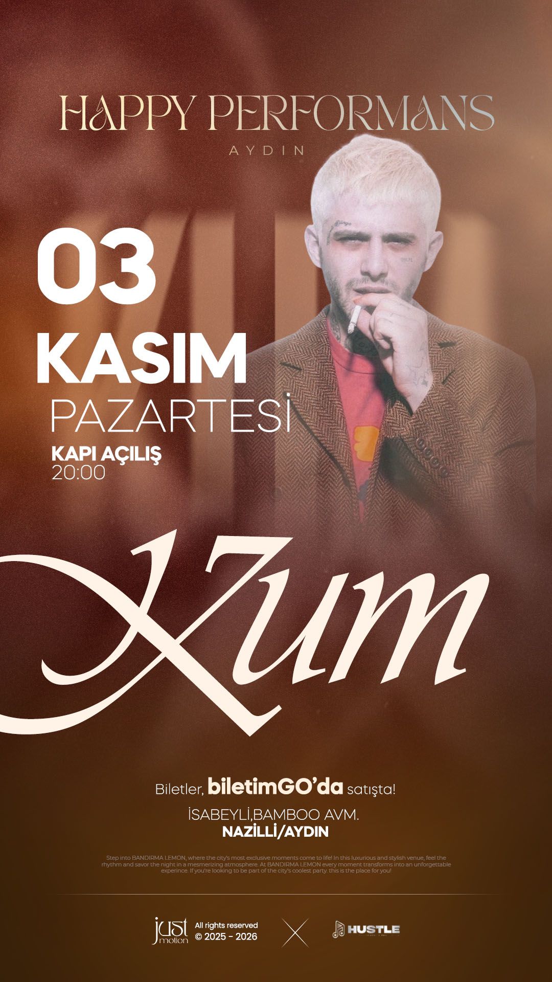 Kum Happy Performance Hall Nazilli Konseri