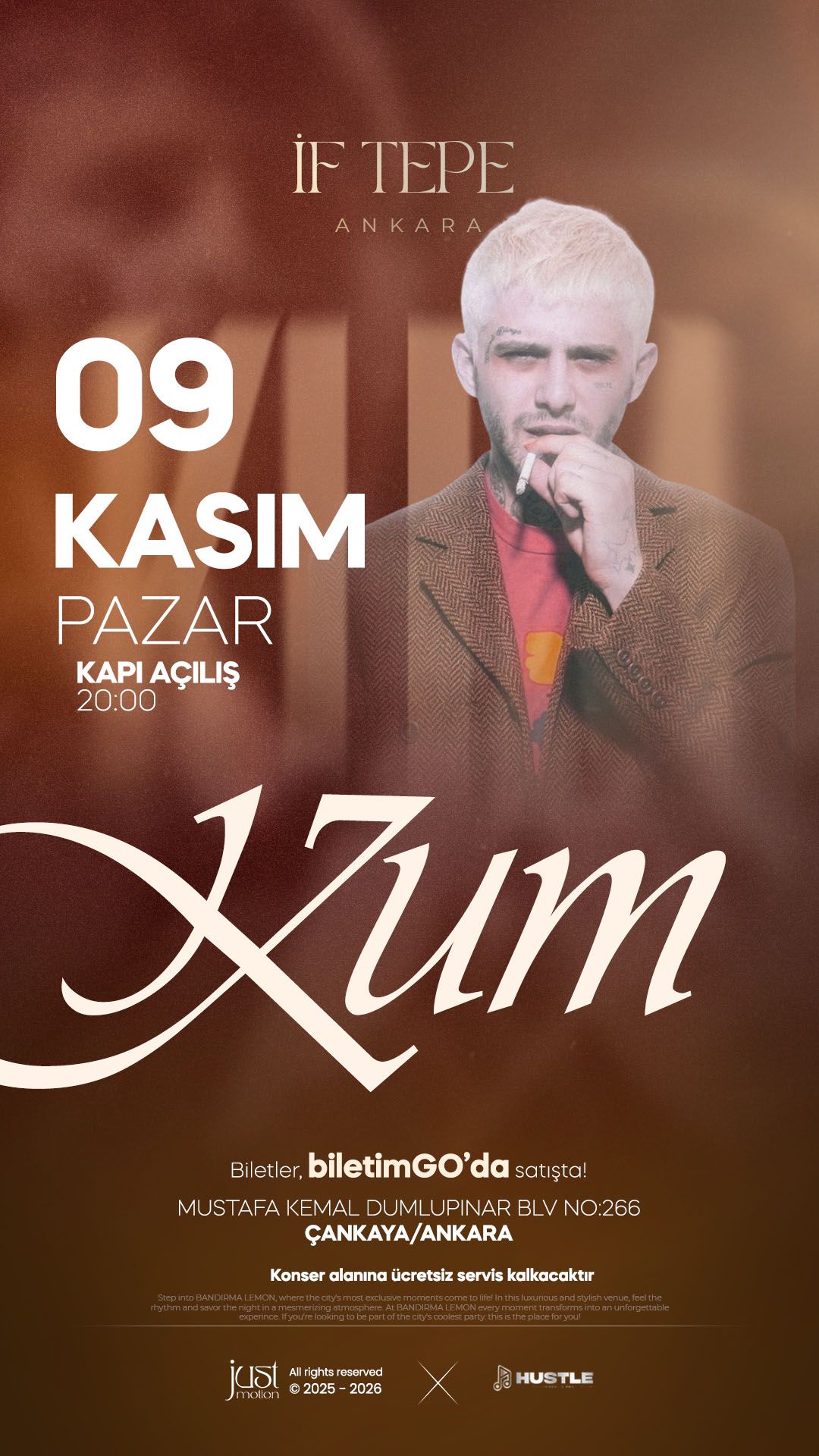 Kum IF Tepe Prime Ankara Konseri