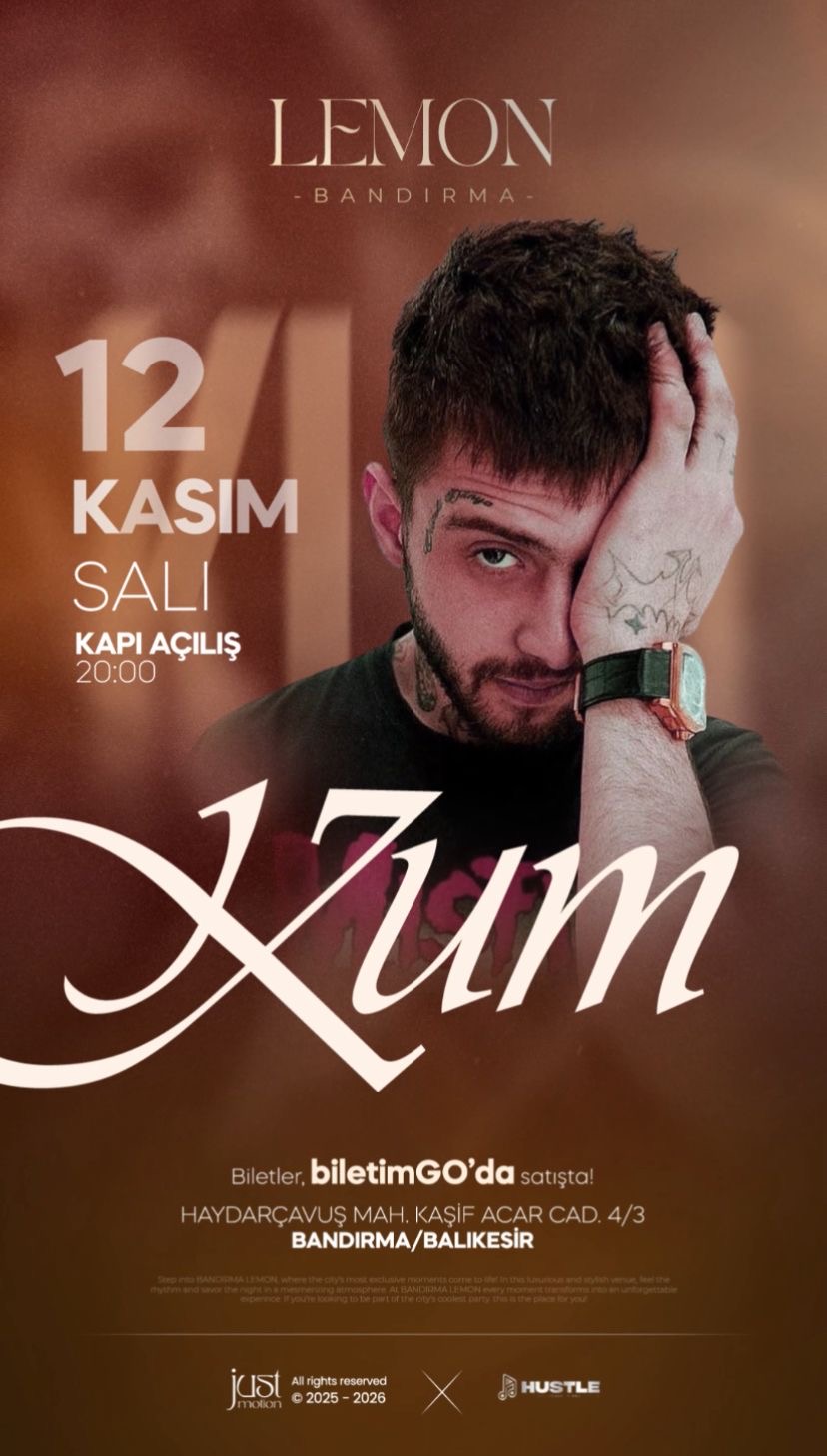 Kum Lemon Bandırma Konseri