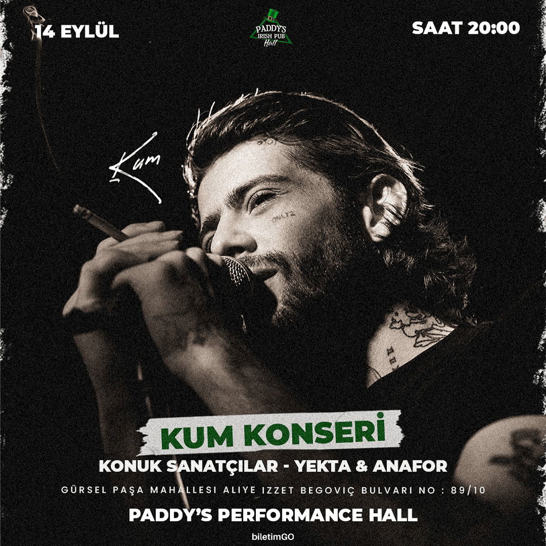 Kum Paddy’s Performance Hall Konseri