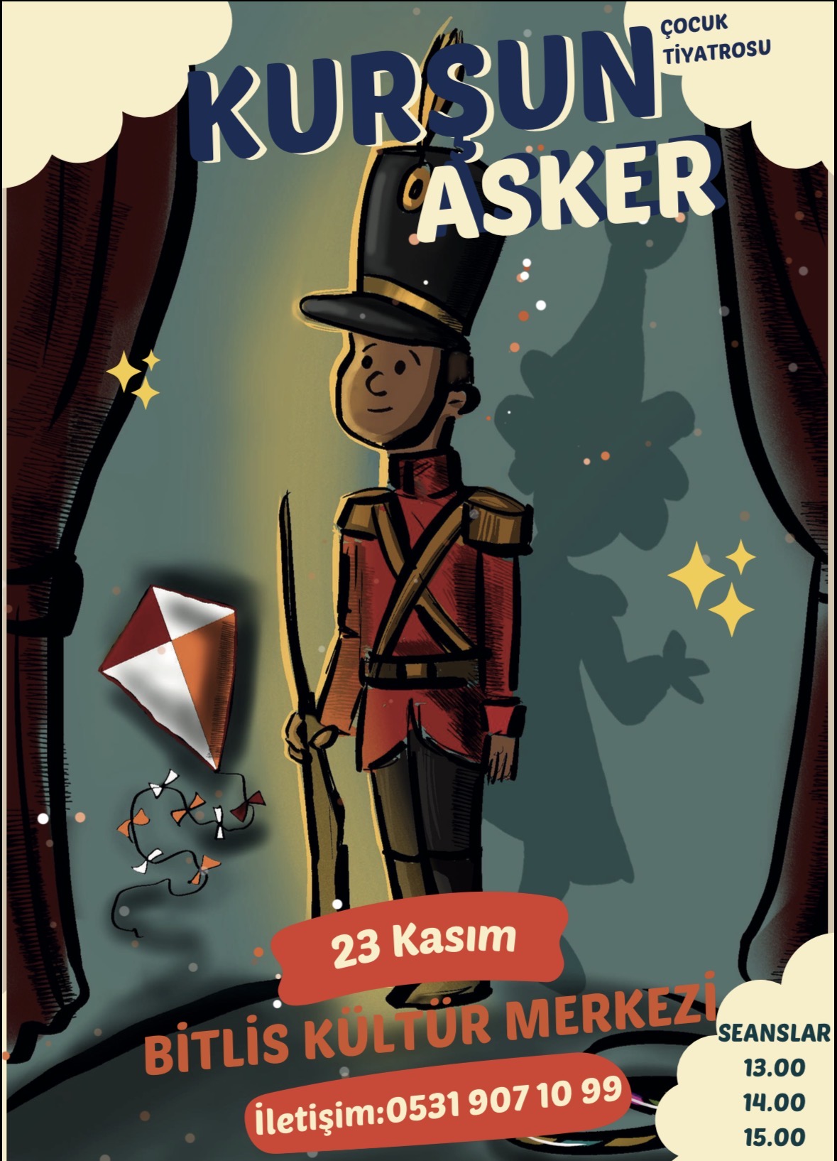 Kurşun Asker (Çocuk Oyunu) - 15:00 Seansı