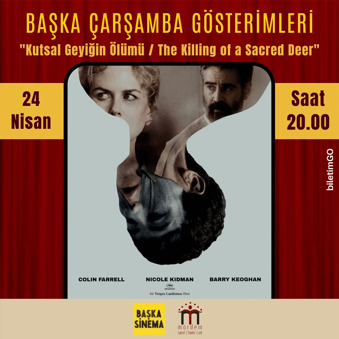 ''Kutsal Geyiğin Ölümü'' Başka Çarşamba Film Gösterimi