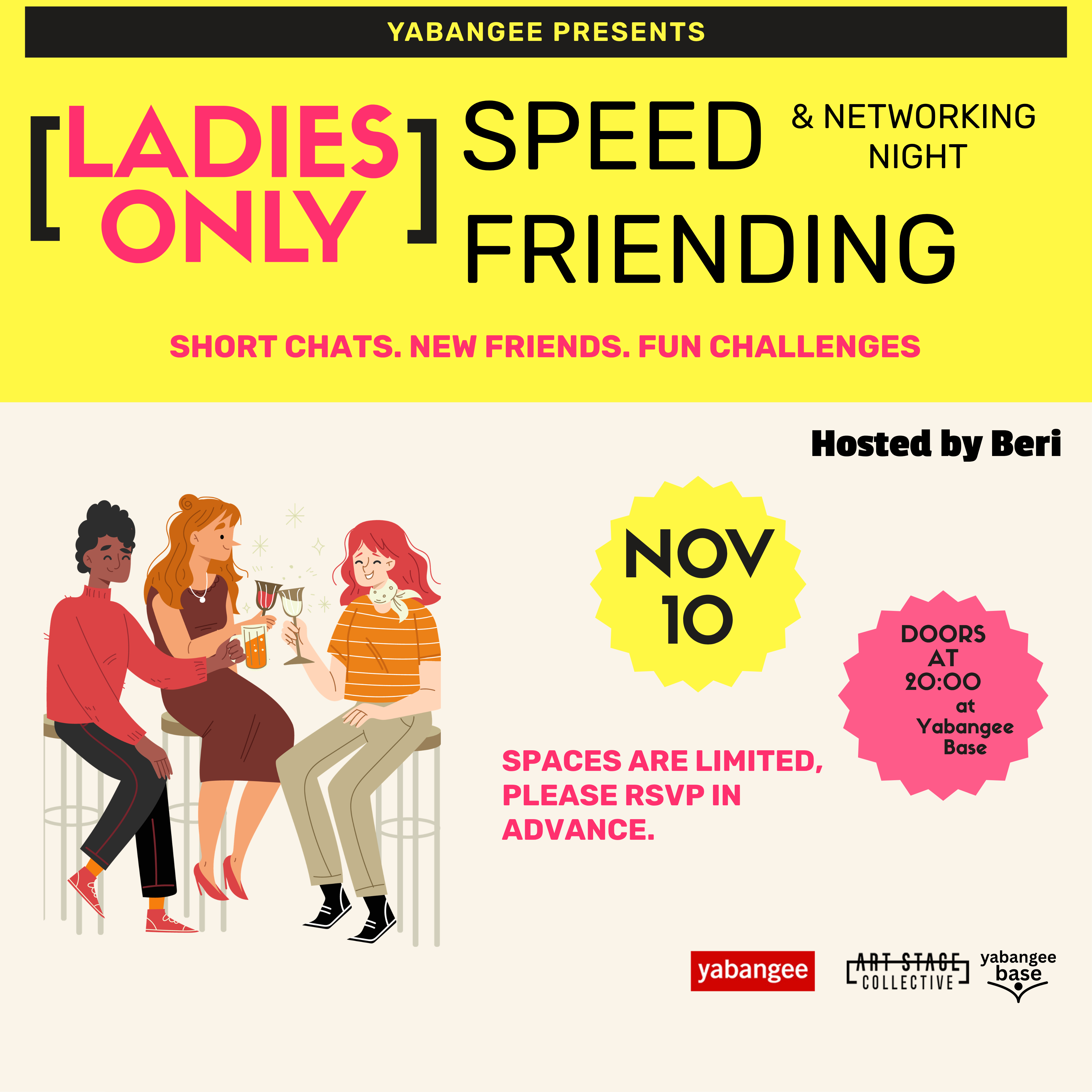 Ladies Only Speed Friending Night