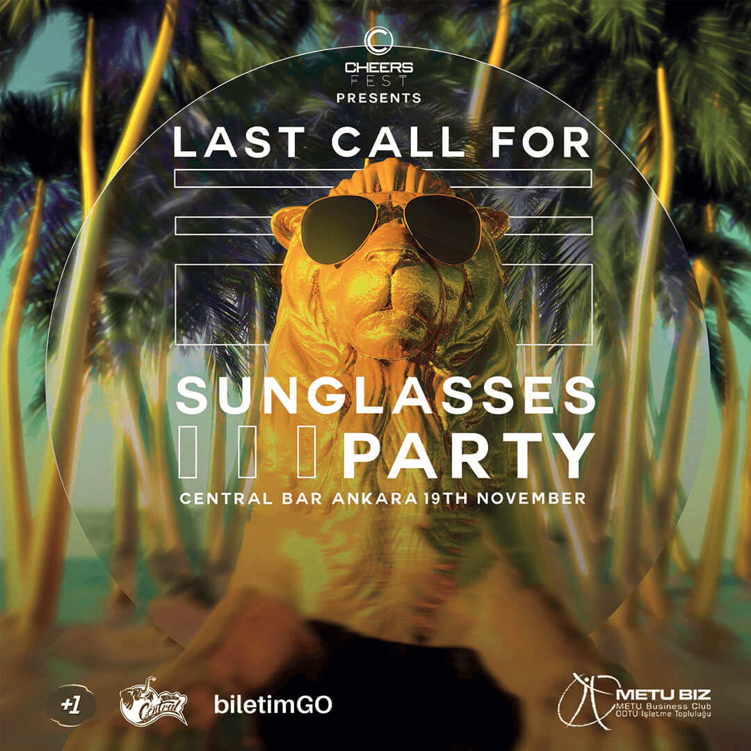 Last Call for Sunglasses Party