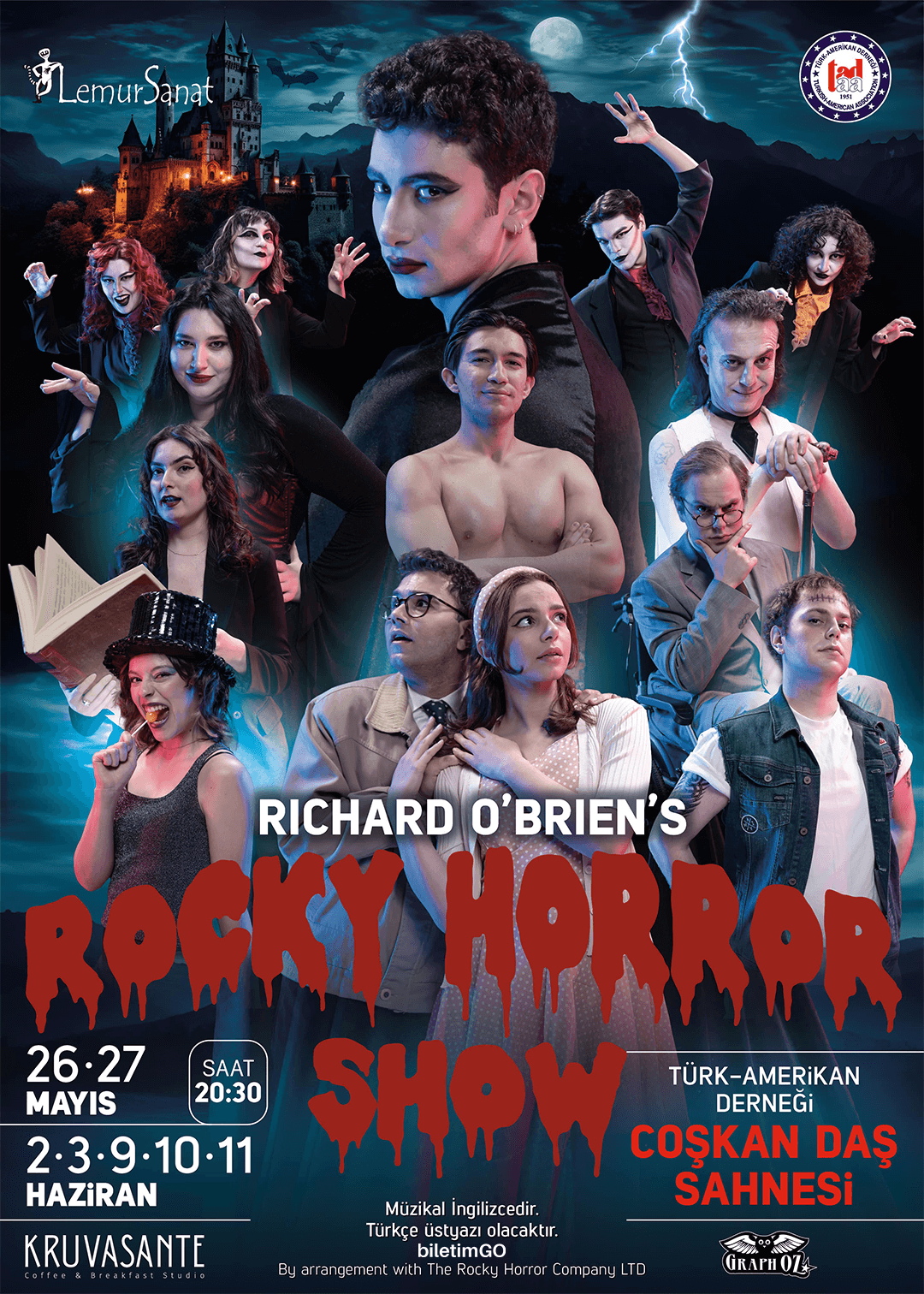 Lemur Sanat Rocky Horror Show - 3 Haziran