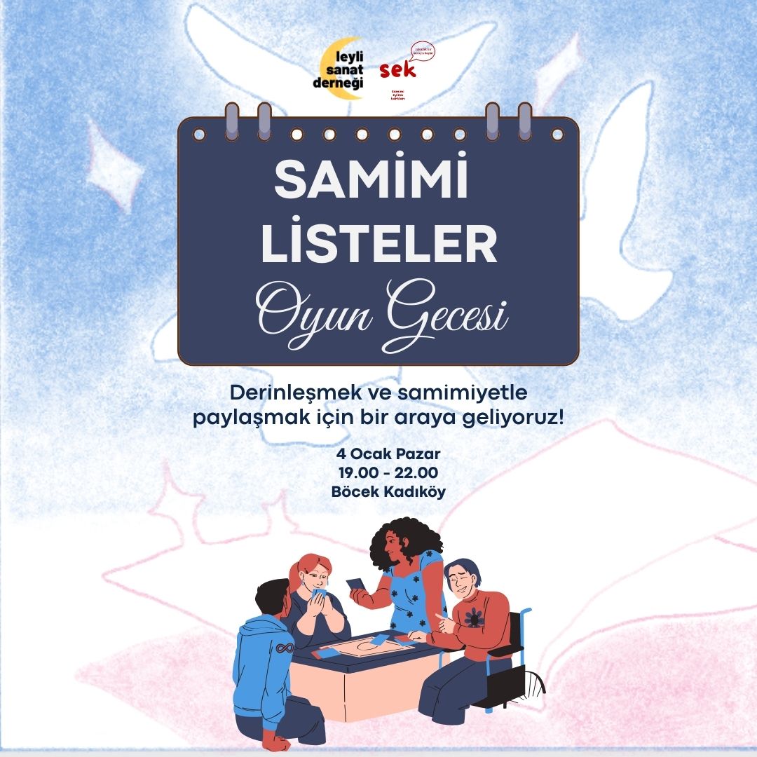 Leyli x SEK Sunar: Samimi Listeler Oyun Gecesi