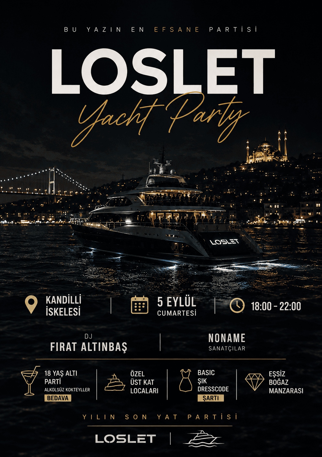 Loslet Yılın Son YAT PARTİSİ