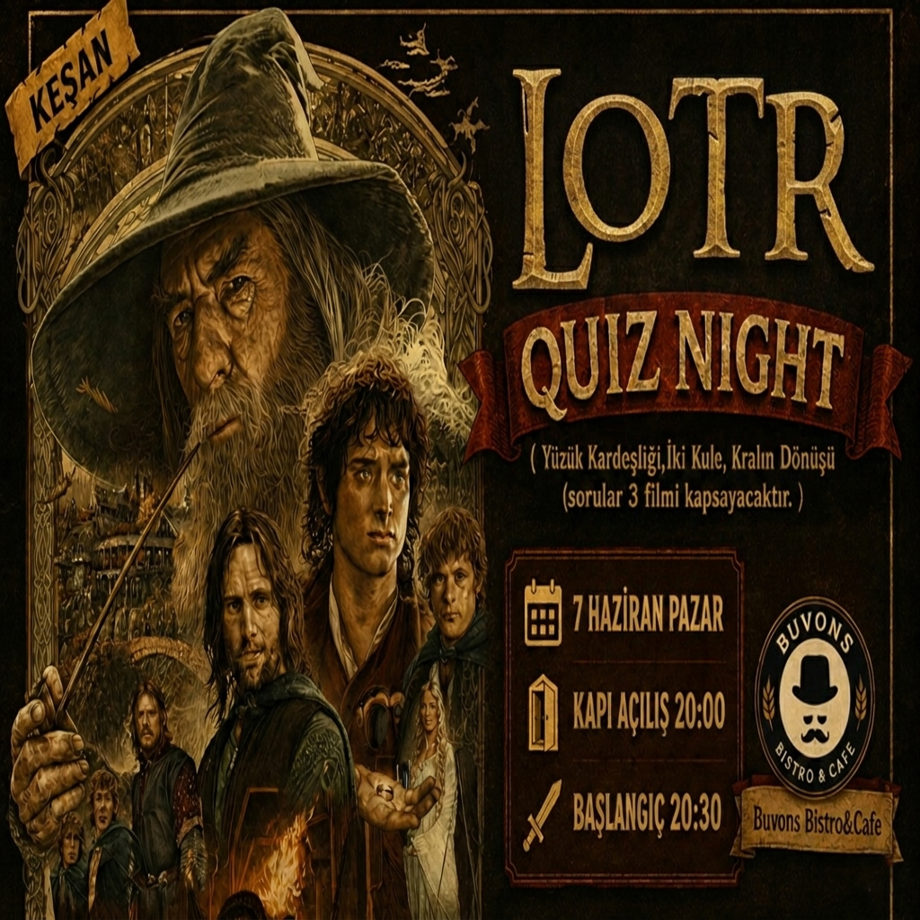 LOTR Quiz Night