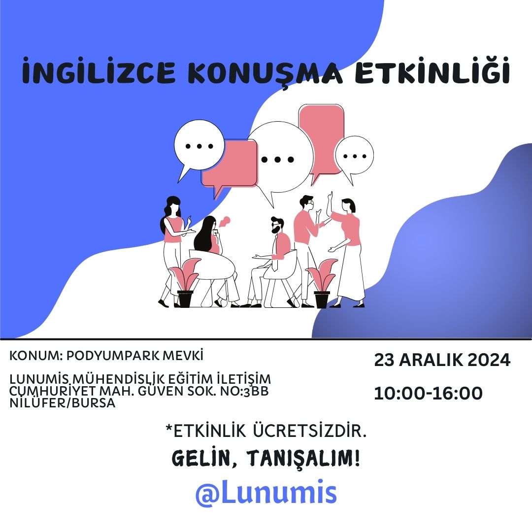 Lunumis İngilizce Konuşma Günü
