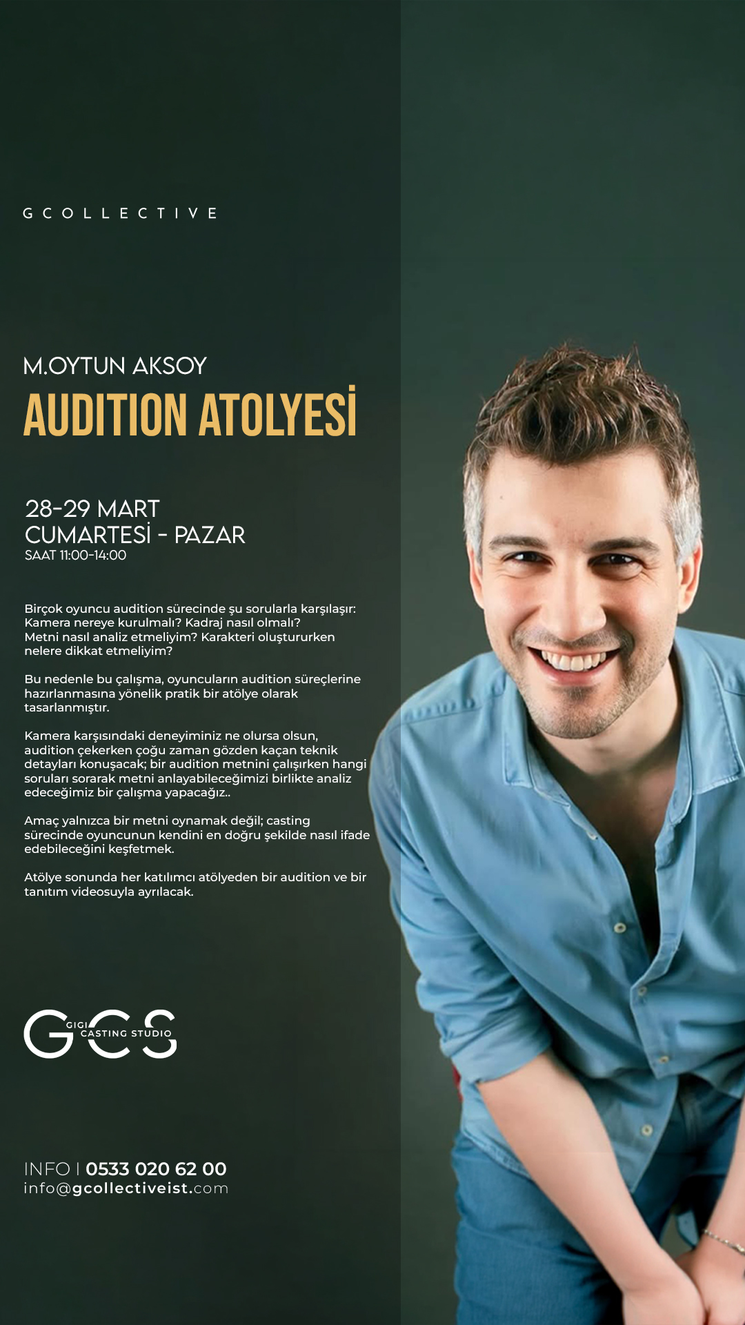 M. Oytun Aksoy ile Audition Atolyesi