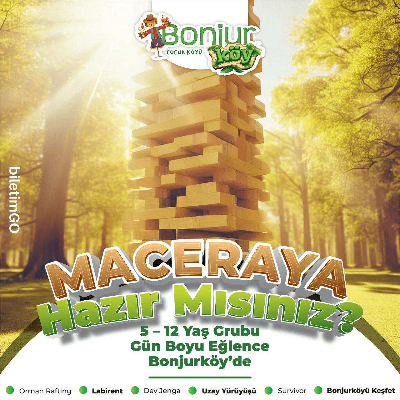 Macera Orman Çocuk Aktivite Tema Park