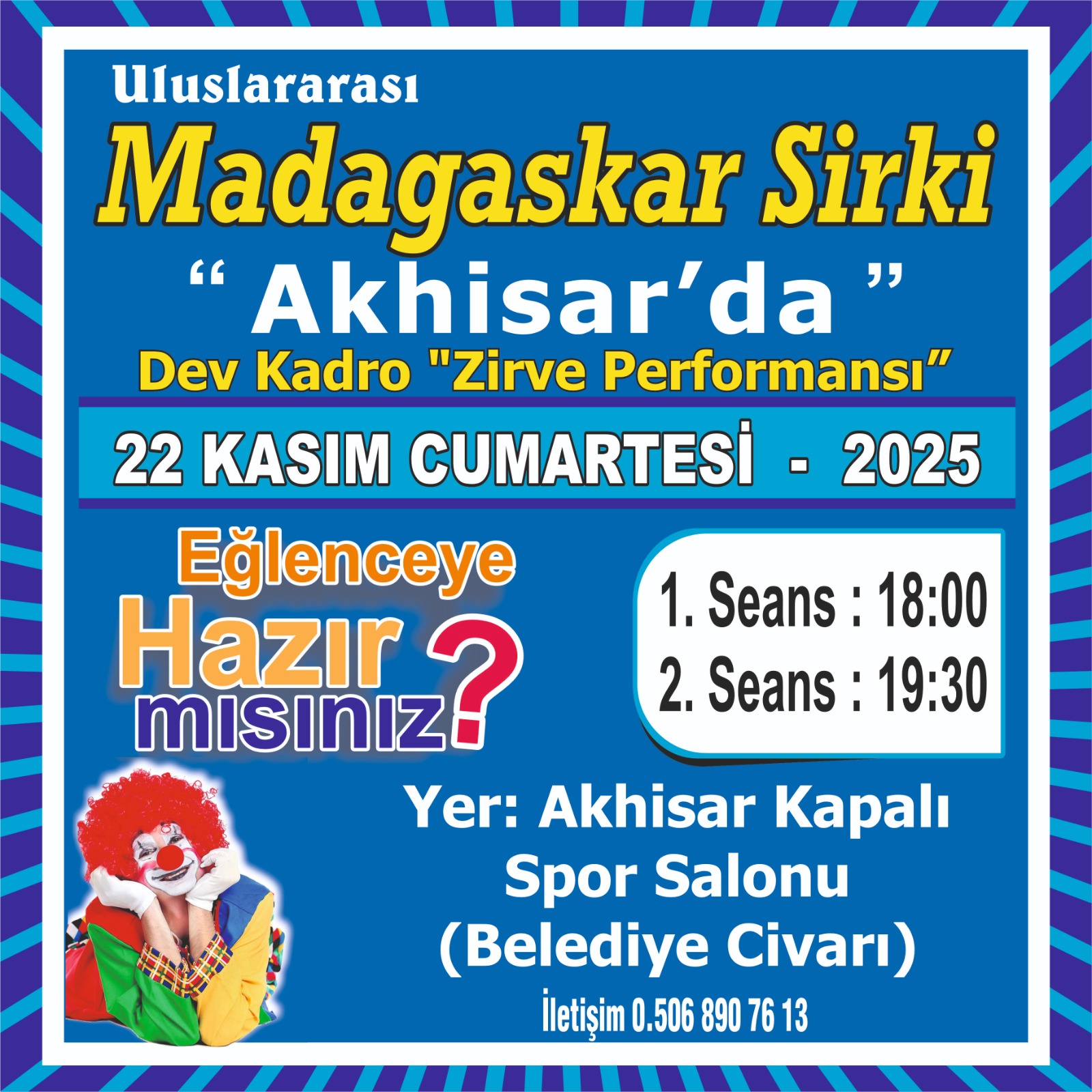 Madagaskar Sirki - Büyülü Dünya Turu - Akhisar