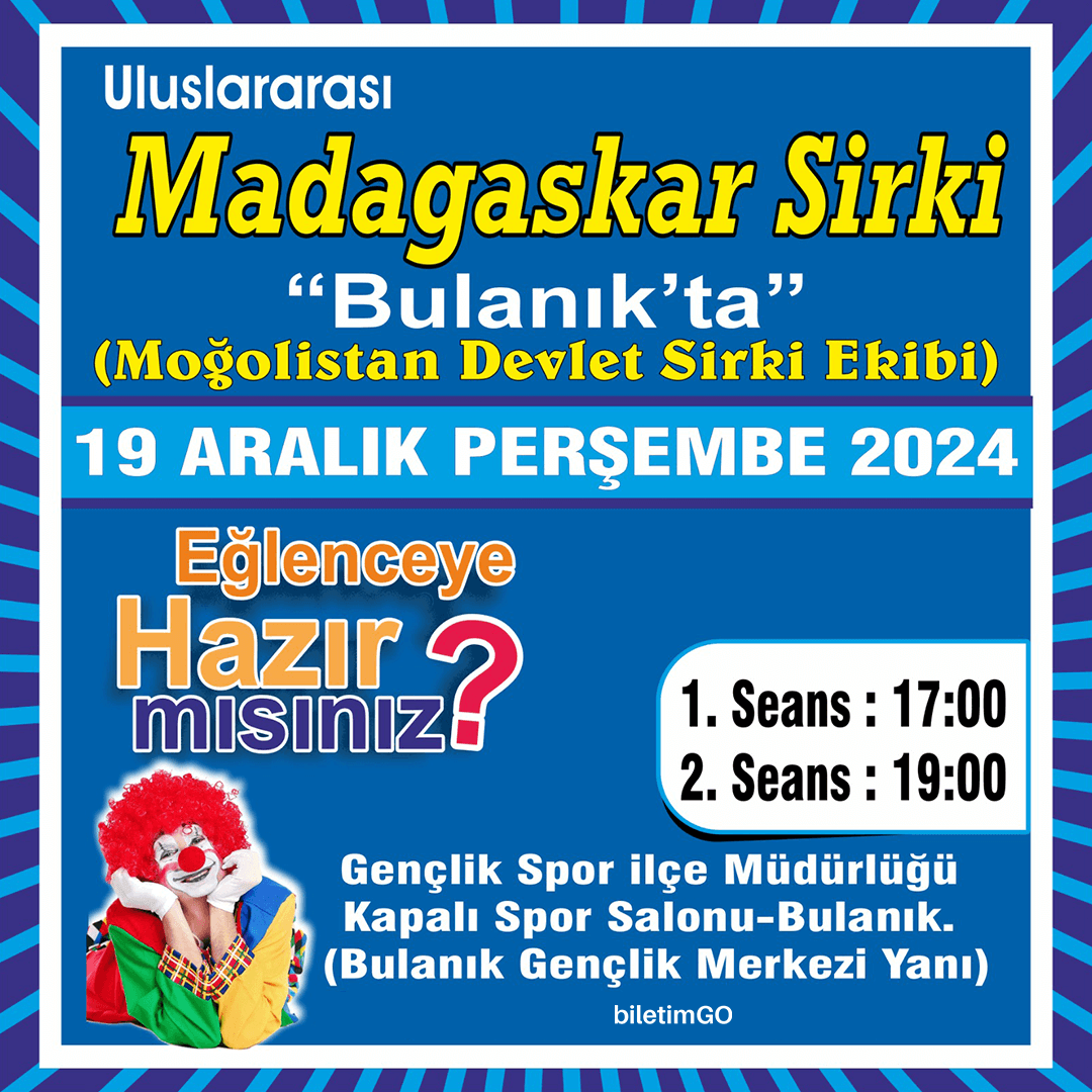 Madagaskar Sirki - Büyülü Dünya Turu - Bulanık