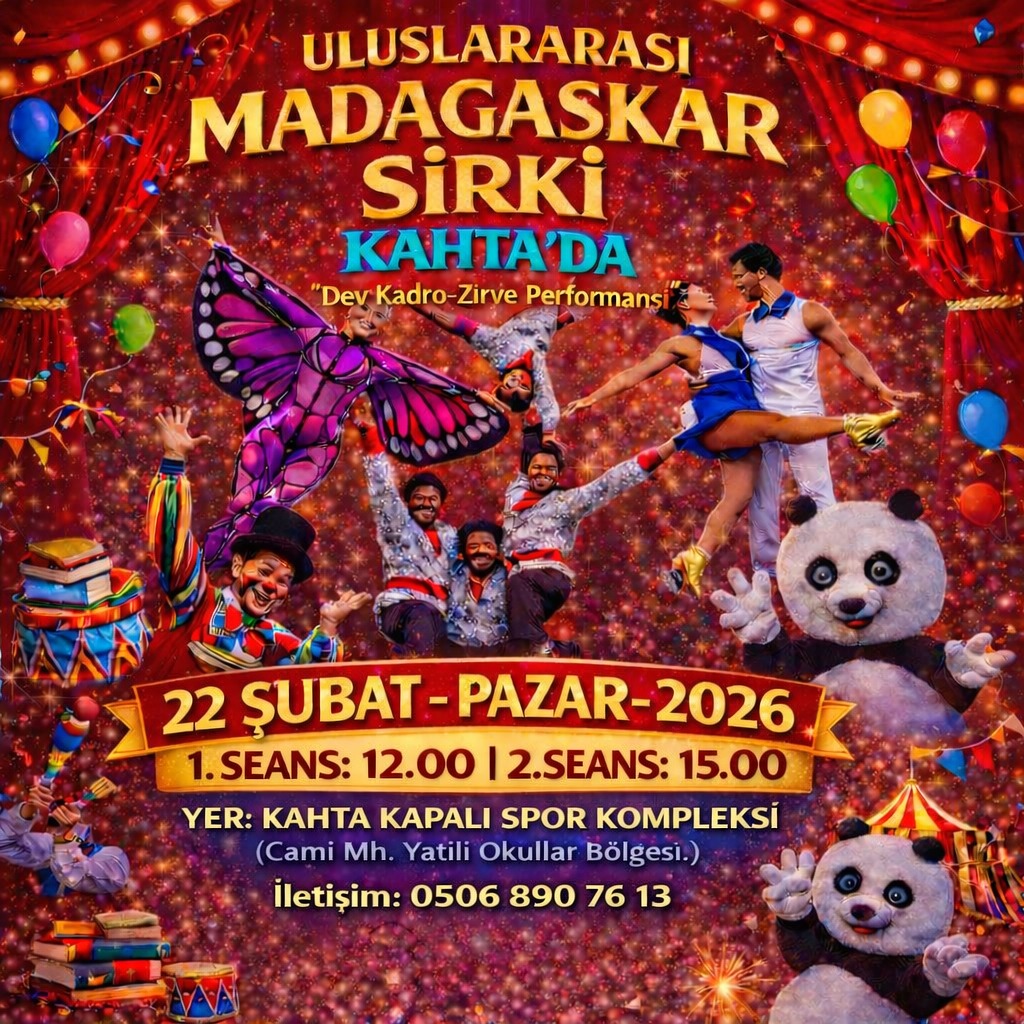 Madagaskar Sirki - Büyülü Dünya Turu - Kahta