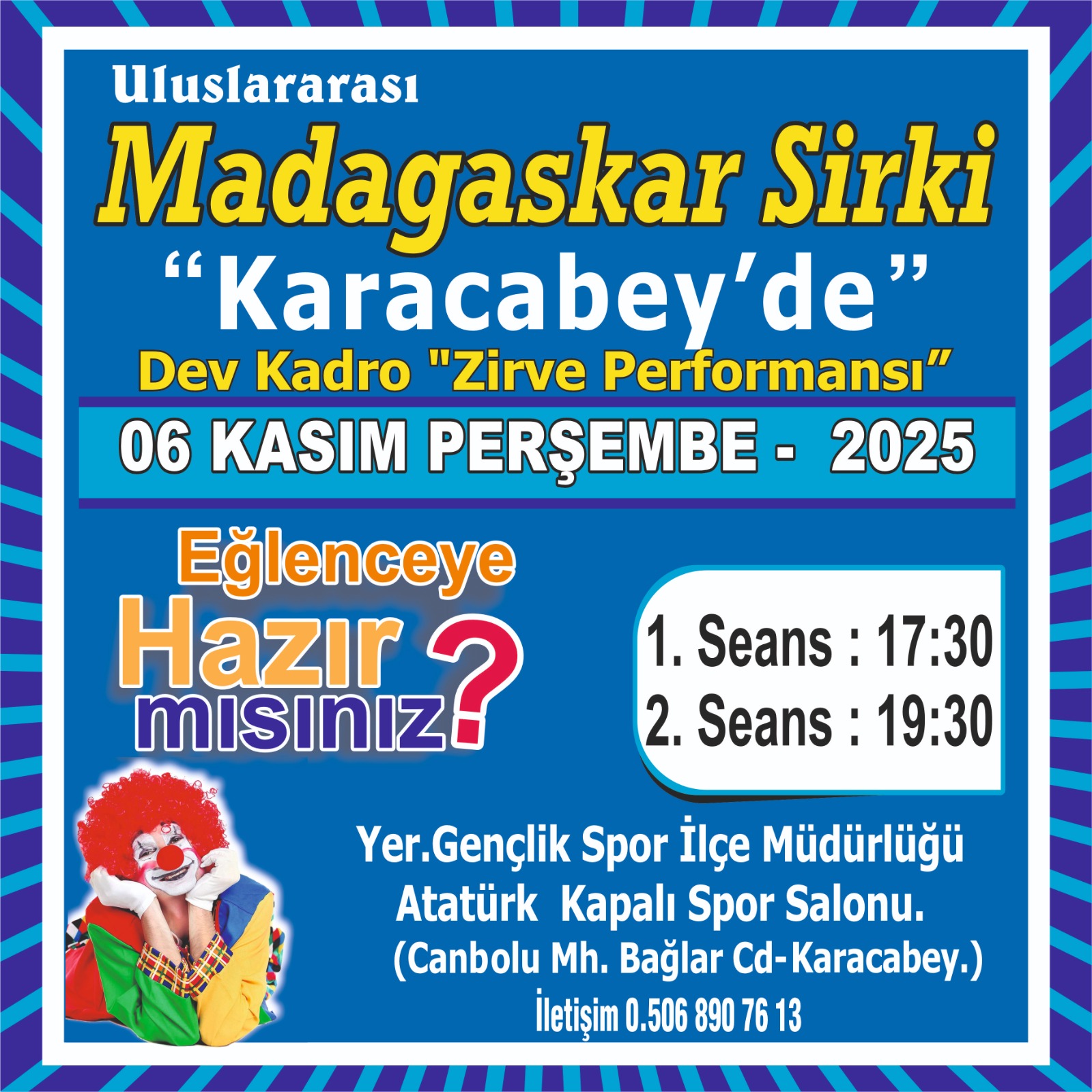 Madagaskar Sirki - Büyülü Dünya Turu - Karacabey