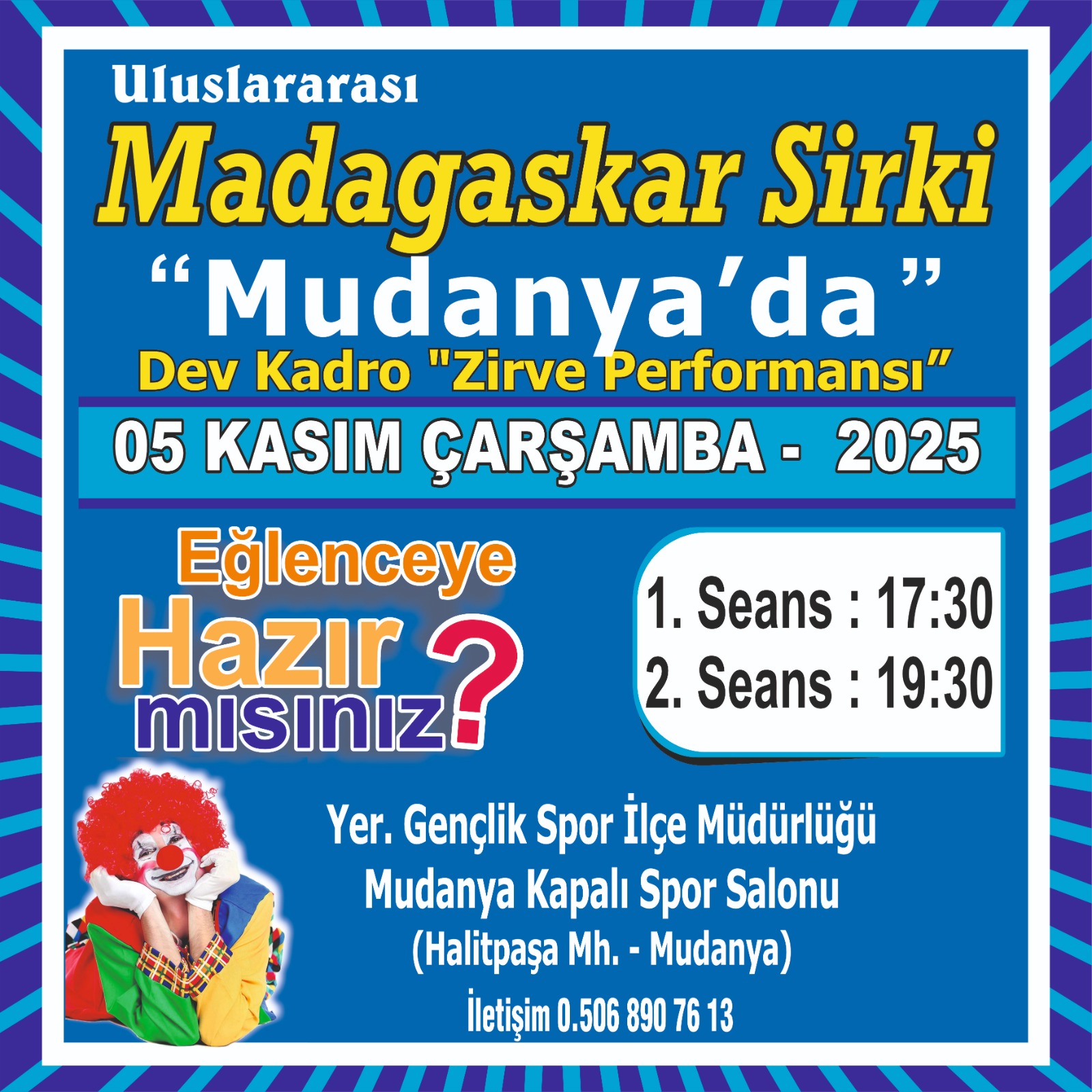 Madagaskar Sirki - Büyülü Dünya Turu - Mudanya