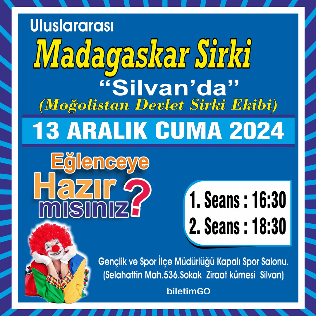 Madagaskar Sirki - Büyülü Dünya Turu - Silvan