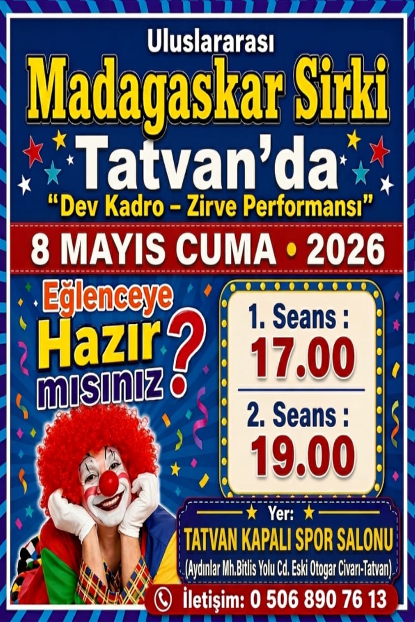 Madagaskar Sirki - Büyülü Dünya Turu - Tatvan