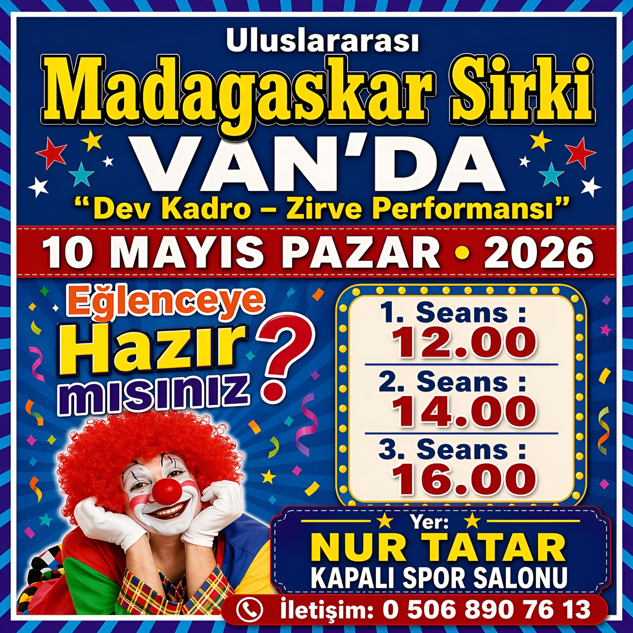 Madagaskar Sirki - Büyülü Dünya Turu - Van