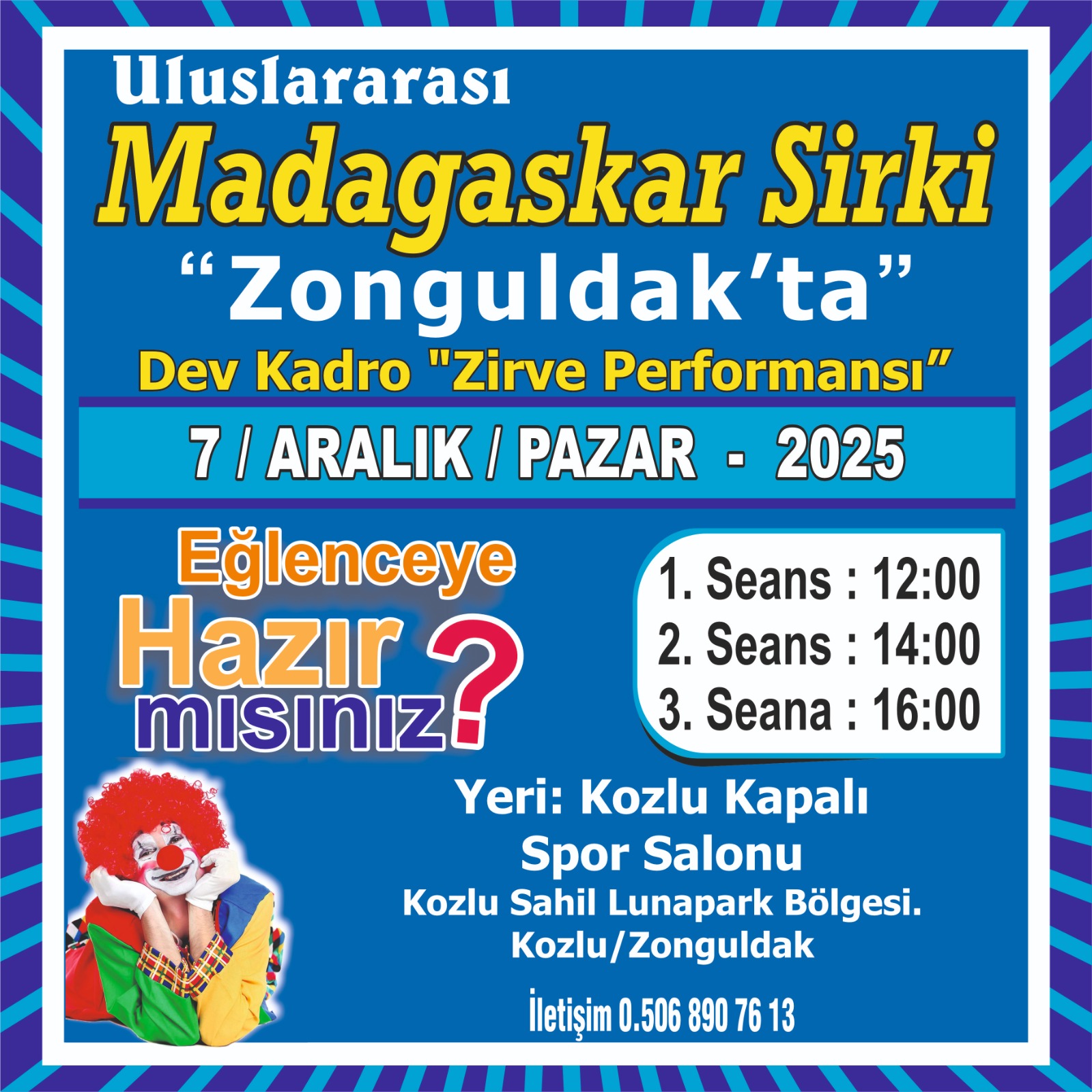 Madagaskar Sirki - Büyülü Dünya Turu - Zonguldak