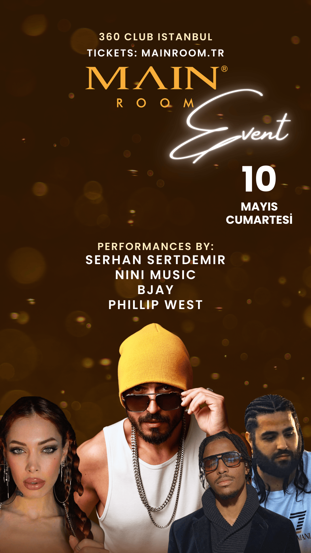 MAIN ROOM – 10 Mayıs Cumartesi | Club 360
