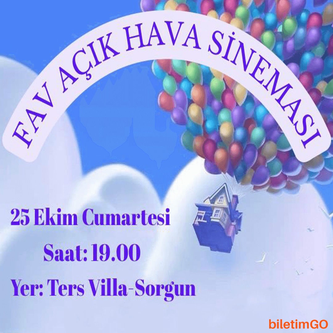 Manavgat Açık Hava Sineması Cumartesi