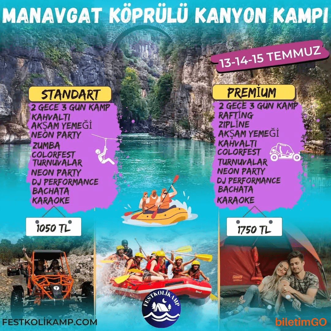 Manavgat Köprülü Kanyon Kampı