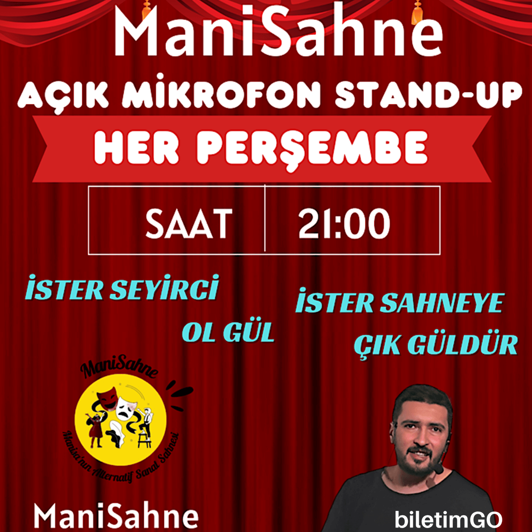 ManiSahne Açık Mikrofon