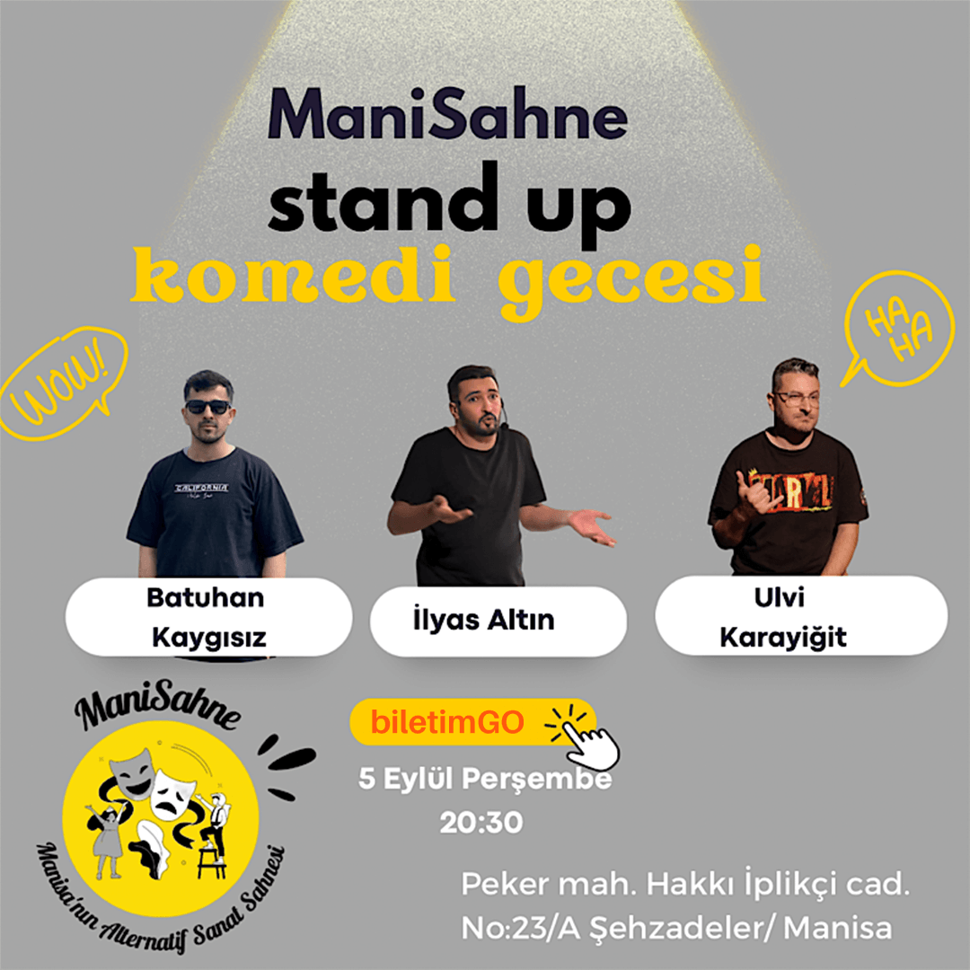 ManiSahne Stand-Up Komedi Gecesi