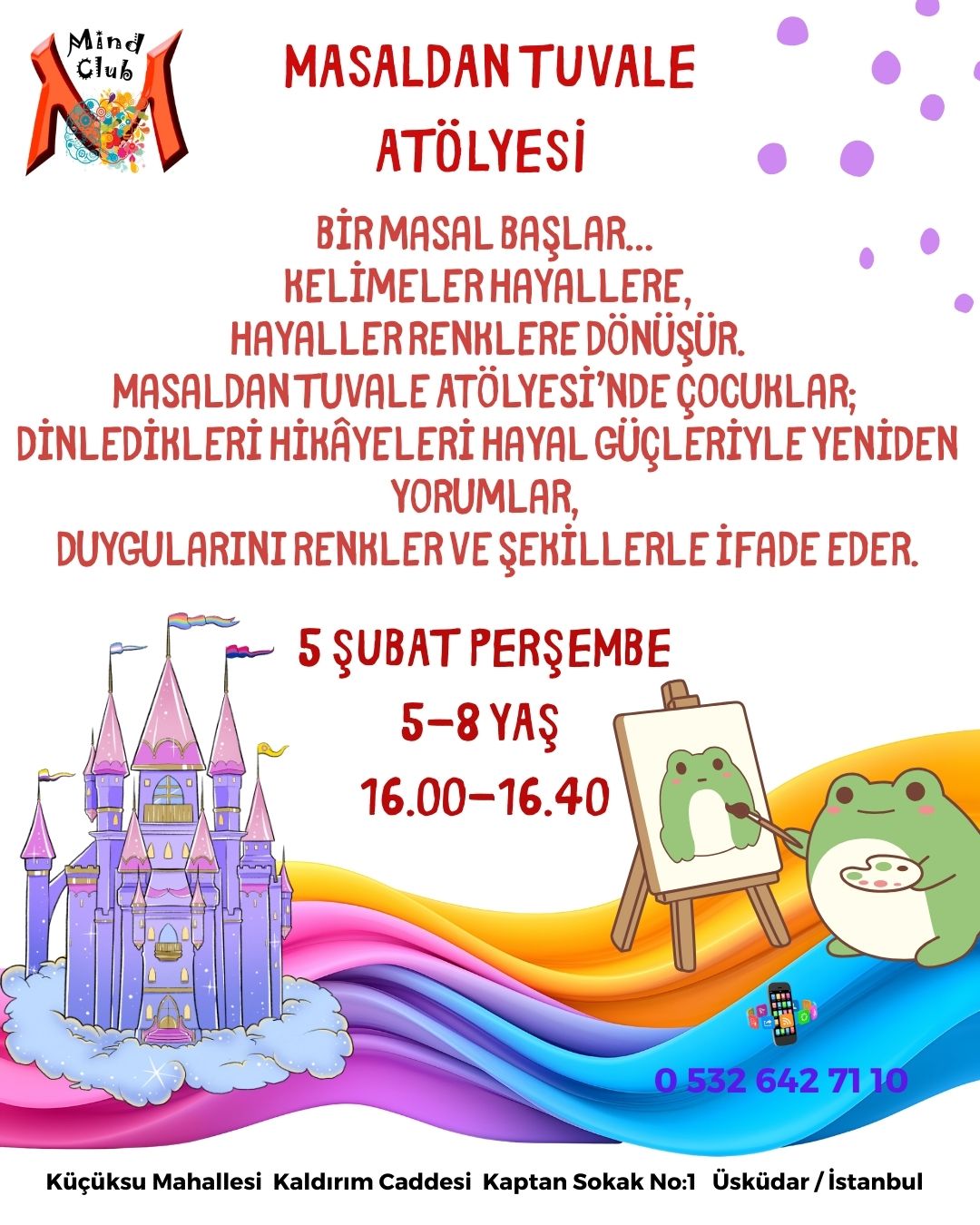 Masaldan Tuvale Atölyesi