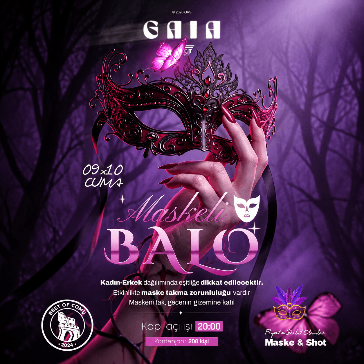 MASKELİ BALO - ÇOMÜ