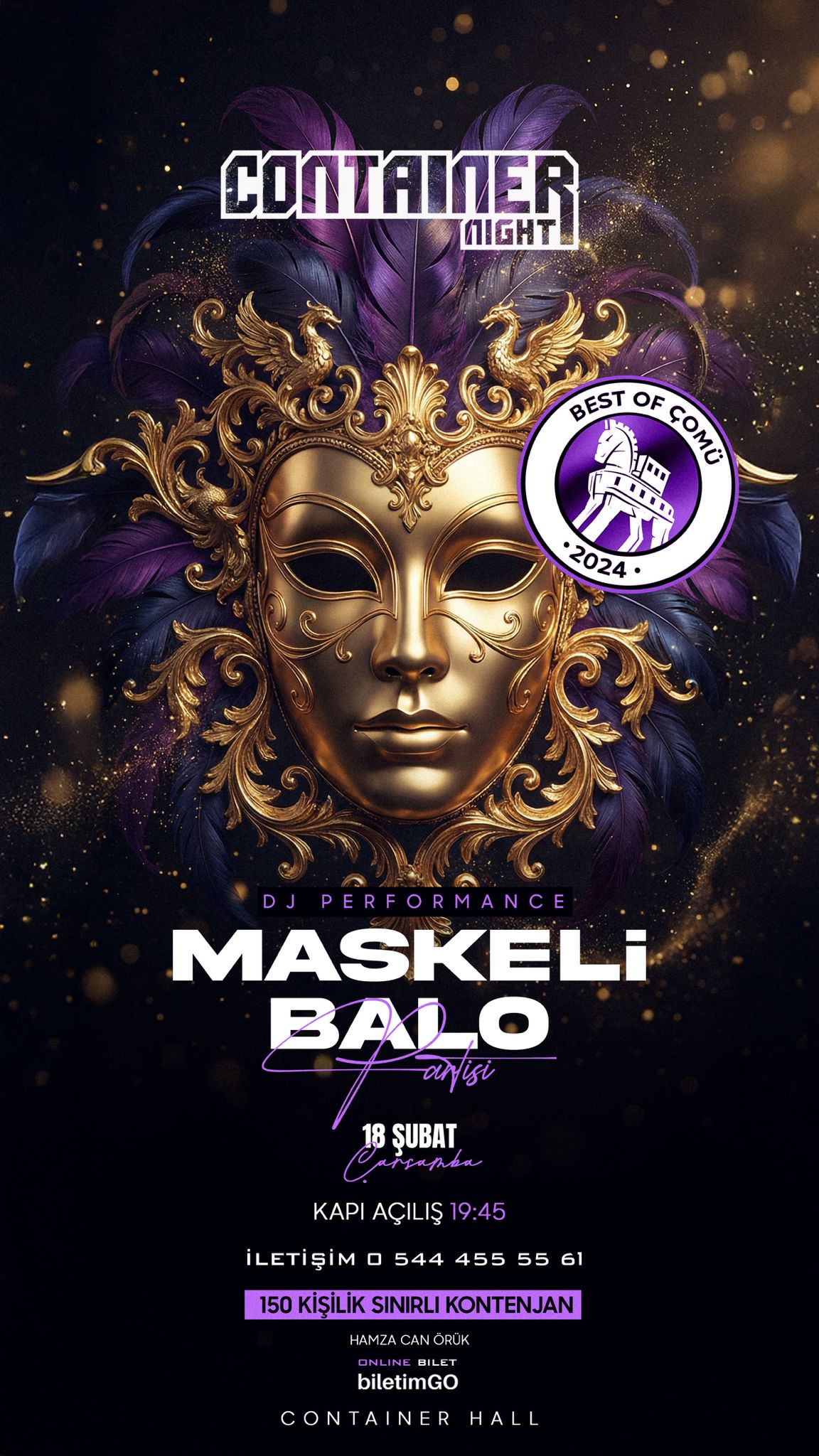 MASKELİ BALO PARTİSİ