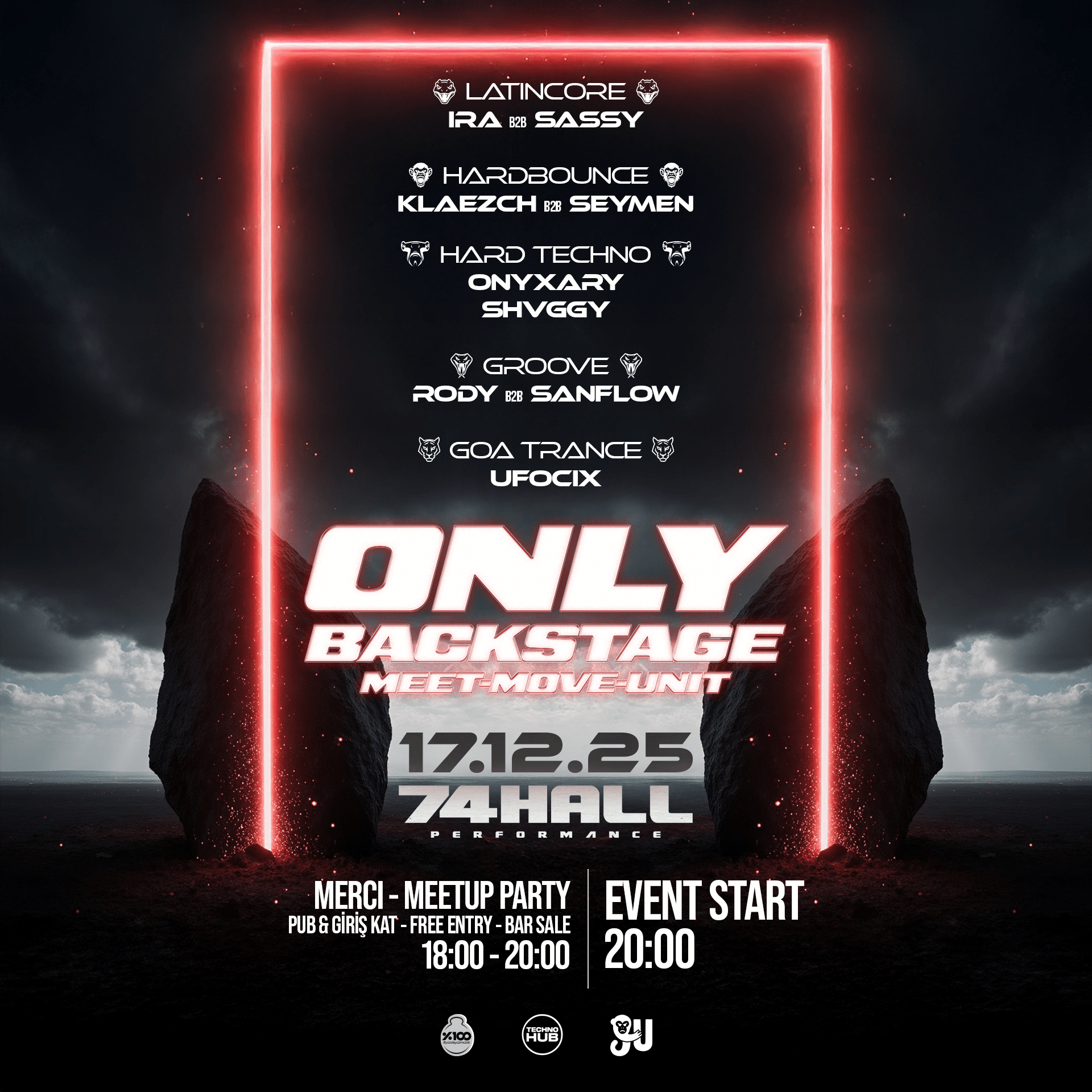 Only Backstage MEET-MOVE UNIT