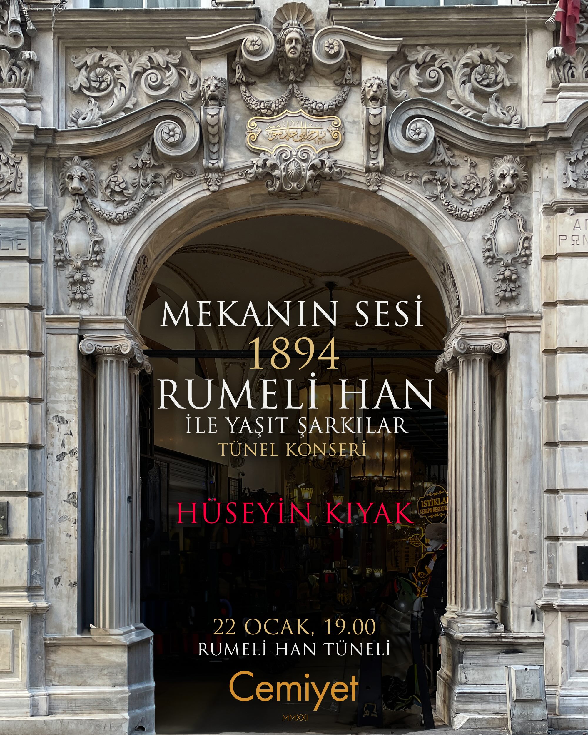 Mekânın Sesi 1894: Rumelihan'la Yaşıt Şarkılar | Tünel Konseri