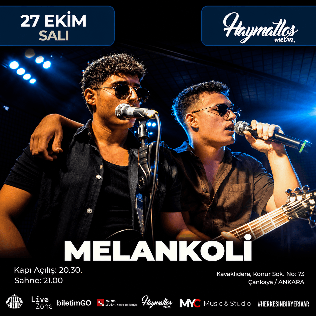 MELANKOLİ KONSERİ | HAYMATLOS MEKAN