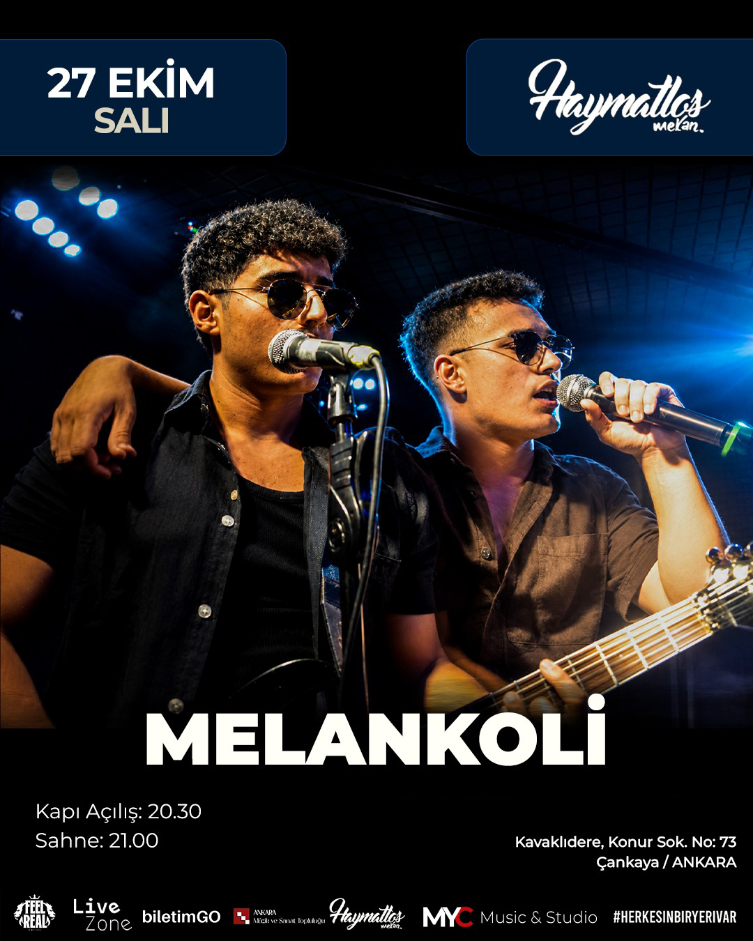 MELANKOLİ KONSERİ | HAYMATLOS MEKAN